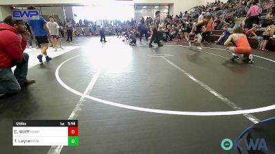 126 lbs Rr Rnd 3 - Cason Wolff, Morrison Takedown Club vs Tucker Layne, Midwest City Bombers Youth Wrestling Club