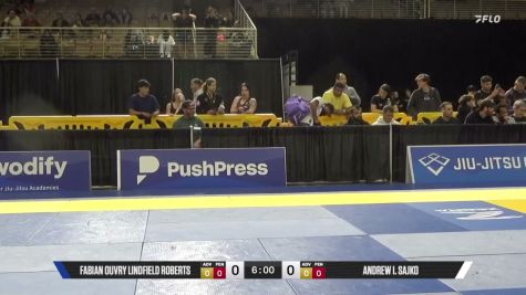 Fabian Ouvry Lindfield Roberts vs Andrew I. Sajko 2026 Pan Jiu Jitsu IBJJF Championship