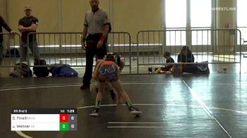 53 lbs Prelims - Daniel Finelli, Bergen Area Dragons ES vs Jacob Wehner, Malvern Silver ES