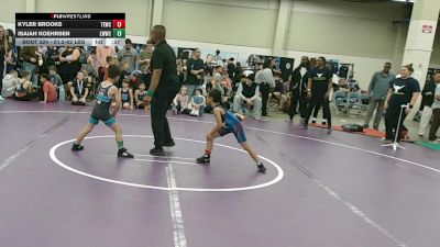 54.6-55 lbs Champ. Round 3 - Mason Plata, Takedown City Wrestling Club vs Jamila Rufus, Texas