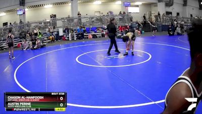 80 lbs Semifinal - Austin Perine, Scots Wrestling Club vs Chason Al-Hanfoosh, NXT Level Wrestling Academy