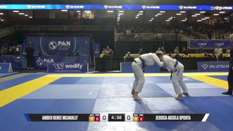 Jessica Arzola Oporta vs Amber Renee McAnally 2026 Pan Jiu Jitsu IBJJF Championship