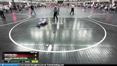 50-55 lbs Champ. Round 1 - Graysen Bell, DC Elite Wrestling vs Brayden Ringelstetter, Minnesota