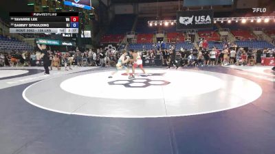 138 lbs Cons. Sub-rd Of 16 - Tavarre Lee, WA vs Sammy Spaulding, NJ