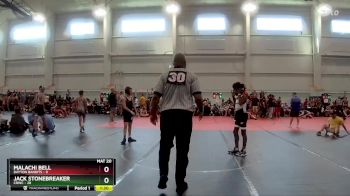 100 lbs Round 4 (8 Team) - Jack Stonebreaker, CRWC vs Malachi Bell, Dayton Bandits