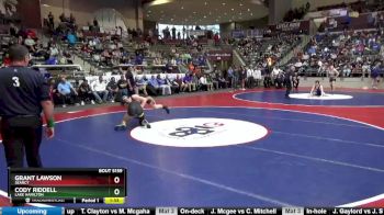 5A 150 lbs 1st Place Match - Grant Lawson, Searcy vs Cody Riddell, Lake Hamilton