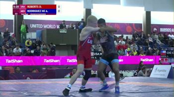 60 kg Semifinal - Dalton Roberts, USA vs Alexis Rodriguez, MEX