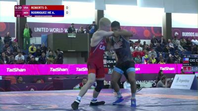 60 kg Semifinal - Dalton Roberts, USA vs Alexis Rodriguez, MEX