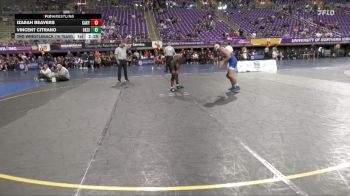 133 lbs 2nd Wrestleback (16 Team) - Vincent Citrano, Oklahoma City vs Izaeah Beavers, Campbellsville (Ky.)