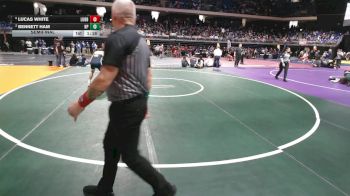 5A 165 lbs Semifinal - Lucas White, Lubbock vs Bennett Ham, Dallas Highland Park