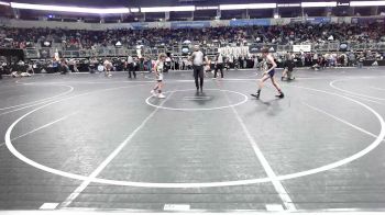 85 lbs Round Of 32 - Braxton Halbert, Potosi WC vs Axl Kendall, Rams WC