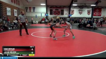 106 lbs 5th Place Match - Colt Boyles, Van Buren County vs Jacob Nelson, Columbus Community/WMU
