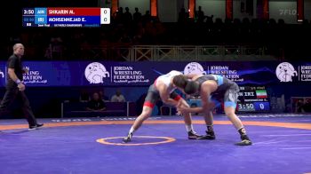 80 kg 1/2 Final - Mikhail Shkarin, Individual Neutral Athletes vs Emad Mohsennejad, Iran