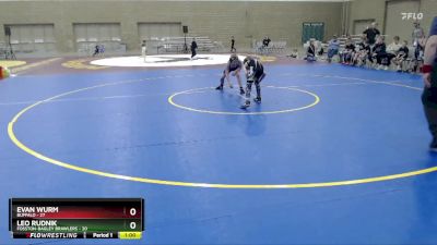 88 lbs Finals (2 Team) - Evan Wurm, Buffalo vs Leo Rudnik, Fosston-Bagley Brawlers