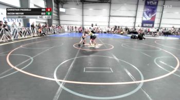 95 lbs Rr Rnd 3 - Christian Passelli, Knights Wrestling Club vs Jacob Meyer, Brady Strong
