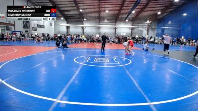 145 lbs Rr Rnd 3 - Makenzie Harbour, Curby Polar Bears - HSG vs Kimberly Munoz, Mat Assassins - HSG