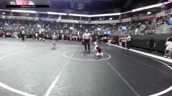 70-75.3 lbs Consolation - Kelsey Palmer, Well Trained vs Brooklynn Cline, Salina Wrestling Club