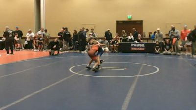 71 lbs Champ. Round 2 - Emory White, NOVA WC vs Ash Henecker, RedNose