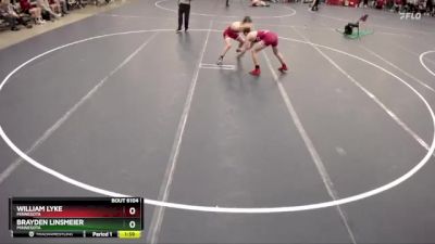 150 lbs Cons. Round 2 - Brayden Linsmeier, Minnesota vs William Lyke, Minnesota