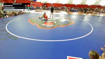 126 lbs Round 7 (10 Team) - Diem Bryan, Illinois Top Dawg vs Madison Mink, Franklin Central