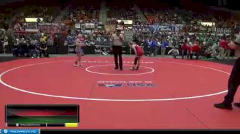 126 lbs Champ. Round 1 - Mikayla Konrade, Winfield vs Brenn Hilton, Eureka