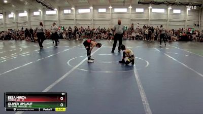 68 lbs Round 1 (8 Team) - Oliver Umlauf, Tri State Hammers vs Eesa Mirza, Phoenix WC