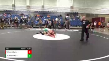 148 lbs Cons. Round 6 - Reese Stephen, Barnesville vs Kaleb Lounsbury, Prairie Heights