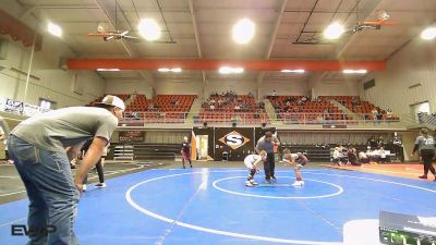 61 lbs Consi Of 4 - Wyatt Attee, Pocola Youth Wrestling vs Owen Edwards, Runestone