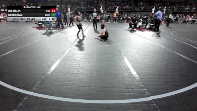 90 lbs Consi Of 16 #2 - Nico Mendez, Cordoba Trained vs Christian Rellosa, Scotch Plains-Fanwood