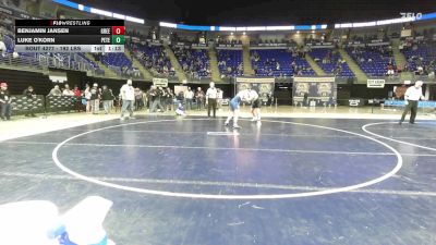 192 lbs Consy 6 - Benjamin Jansen, Greencastle-Antrim vs Luke O'Korn, Peters Township