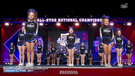Horizons All Stars - Envy [2026 L1 Junior - Flex - D2 - Small Day 2] 2026 NCA All-Star National Championship