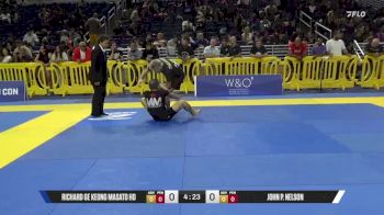 John P. Nelson vs Richard Ge Keong Masato Ho 2025 Pan IBJJF Jiu-Jitsu No-Gi Championship