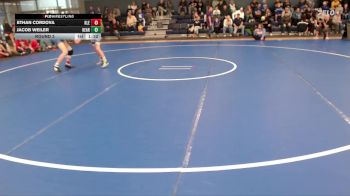 132 lbs Round 3 - Jacob Weiler, Kearney vs Ethan Cordova, Klein