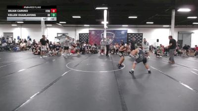 95 lbs Round 1 (6 Team) - Kellen Ouanlavong, Bay Brawlers vs Julian Caruso, Xtreme Team Grey