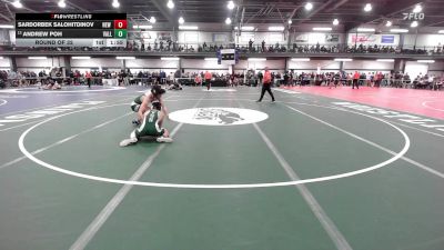 126 lbs Round Of 32 - Sardorbek Salohitdinov, New Utrecht vs Andrew Poh, Valley Stream North