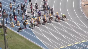 Youth Girls' 100m Hurdles, Finals 1 - Age 14