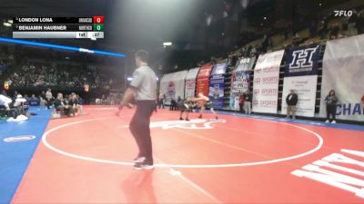 190 Class 1 lbs Cons. Round 1 - London Lona, University Academy Charter vs Benjamin Haubner, North Callaway