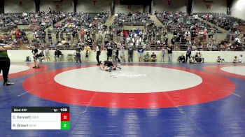 100 lbs Round Of 16 - Colton Bennett, Guerrilla Wrestling Academy vs Raymond Brown, Georgia