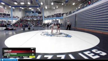 113 lbs Champ. Round 1 - Justin Parker, Box Elder vs Alex Lui, Idaho Falls