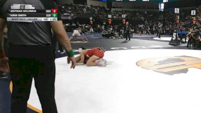 145 lbs Semifinal - Jestinah Solomua, Corona (SS) vs Kirin Smith, Clovis West (CS)