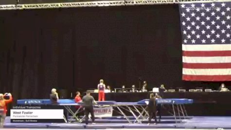 West Fowler - Individual Trampoline, Panhandle Perfection - 2021 USA Gymnastics Championships