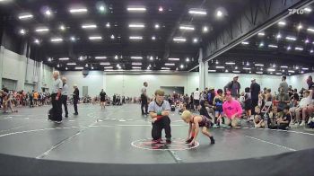 40 lbs Round 1 - Colten Strickland, Backyard Brawlers vs Ermias Isom, Alpha Elite