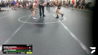 78 lbs Round 3 (8 Team) - Ryder Ascheral, PA Alliance vs Alex Schrader, HFL