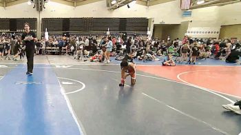 73 lbs Rr Rnd 7 - Elijah Newkirk, Falcons Wrestling Club - ESC vs Dean Sta. Maria, RedNose Wrestling School - ESC