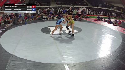125 lbs Alina Bardoni, Nevada 1 HS Girls vs Whitney Cawthra, Idaho 1 HS Girls