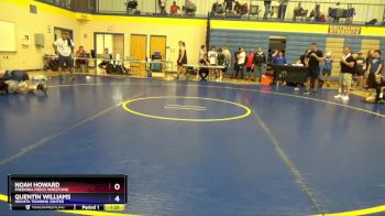 157 lbs Cons. Round 1 - Quentin Williams, Wichita Training Center vs Noah Howard, Fredonia FRECO Wrestling