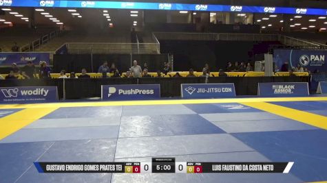 Luis Faustino Da Costa Neto vs Gustavo Endrigo Gomes Prates Tei 2026 Pan Jiu Jitsu IBJJF Championship