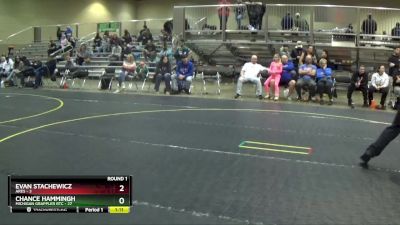 101 lbs Round 1 (6 Team) - Chance Hammingh, Michigan Grappler RTC vs Evan Stachewicz, Ares