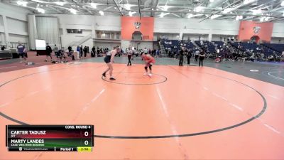 157 lbs Cons. Round 4 - Carter Tadusz, RIT vs Marty Landes, Case Western Reserve