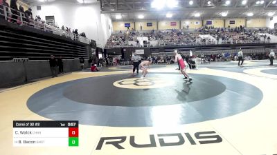 126 lbs Consi Of 32 #2 - Conner Walck, Cape Henry vs Beau Bacon, St. Mark's School Of Texas